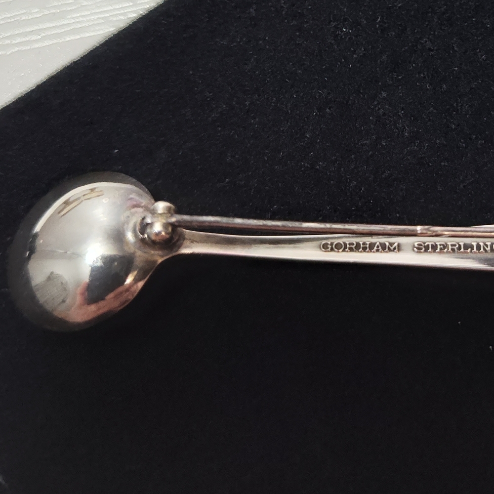 Vintage Gorham Sterling Silver Celeste Pattern Spoon Brooch Pin - Picture 8 of 12
